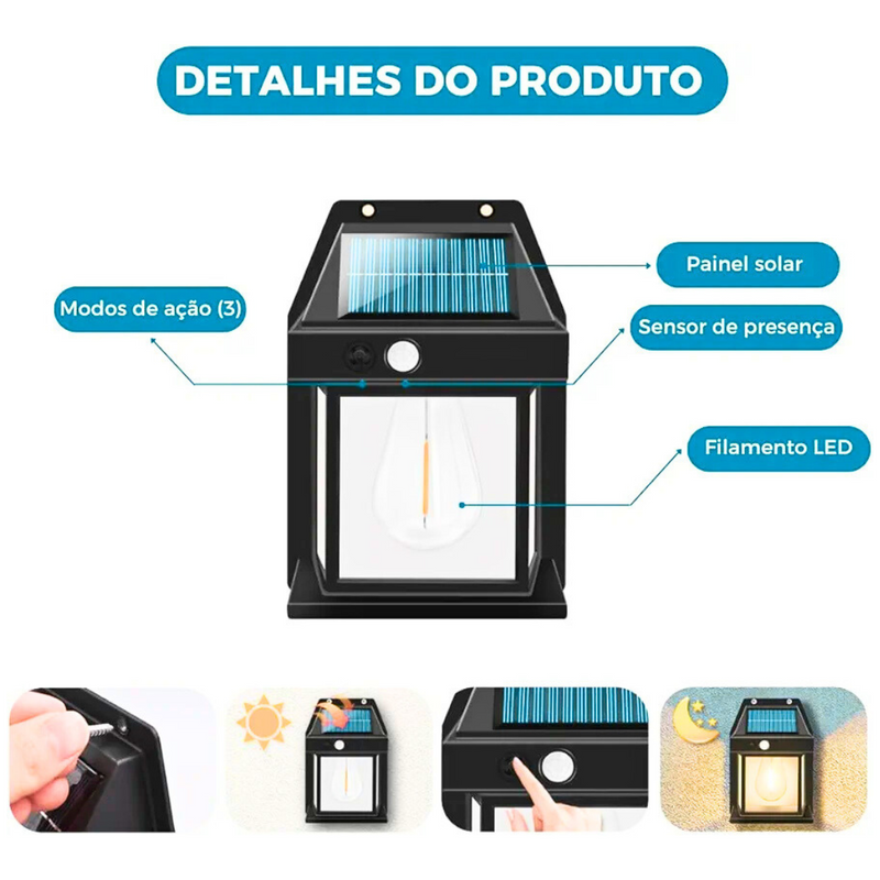 EcoPower Solar™ – Ilumina sin gastar un solo peso en energía